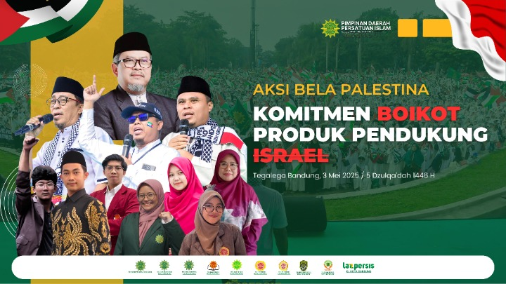 Aksi Bela Palestina, Persatuan Islam Kabupaten Karanganyar Mengajak Turun Aksi